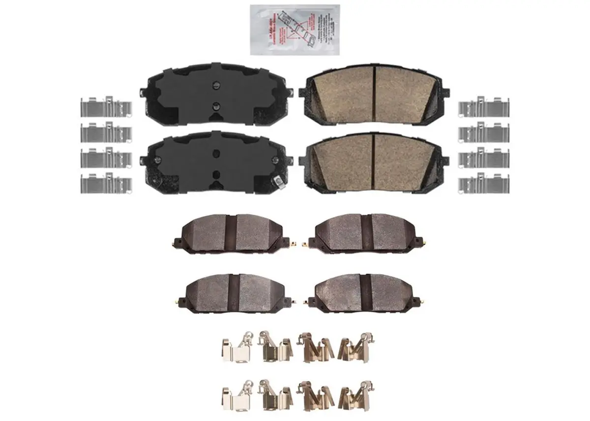 Premium Front & Rear Ceramic Pads For Hyundai Elantra 2021 2022 2023 1.6L 1
