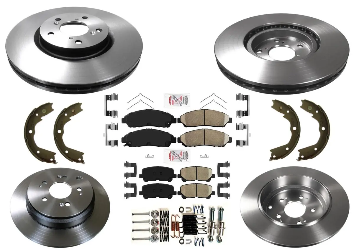 Disc Brake Rotors Brake Pads Parking Shoes For Acura Mdx 2007 2010 2011 2013 1