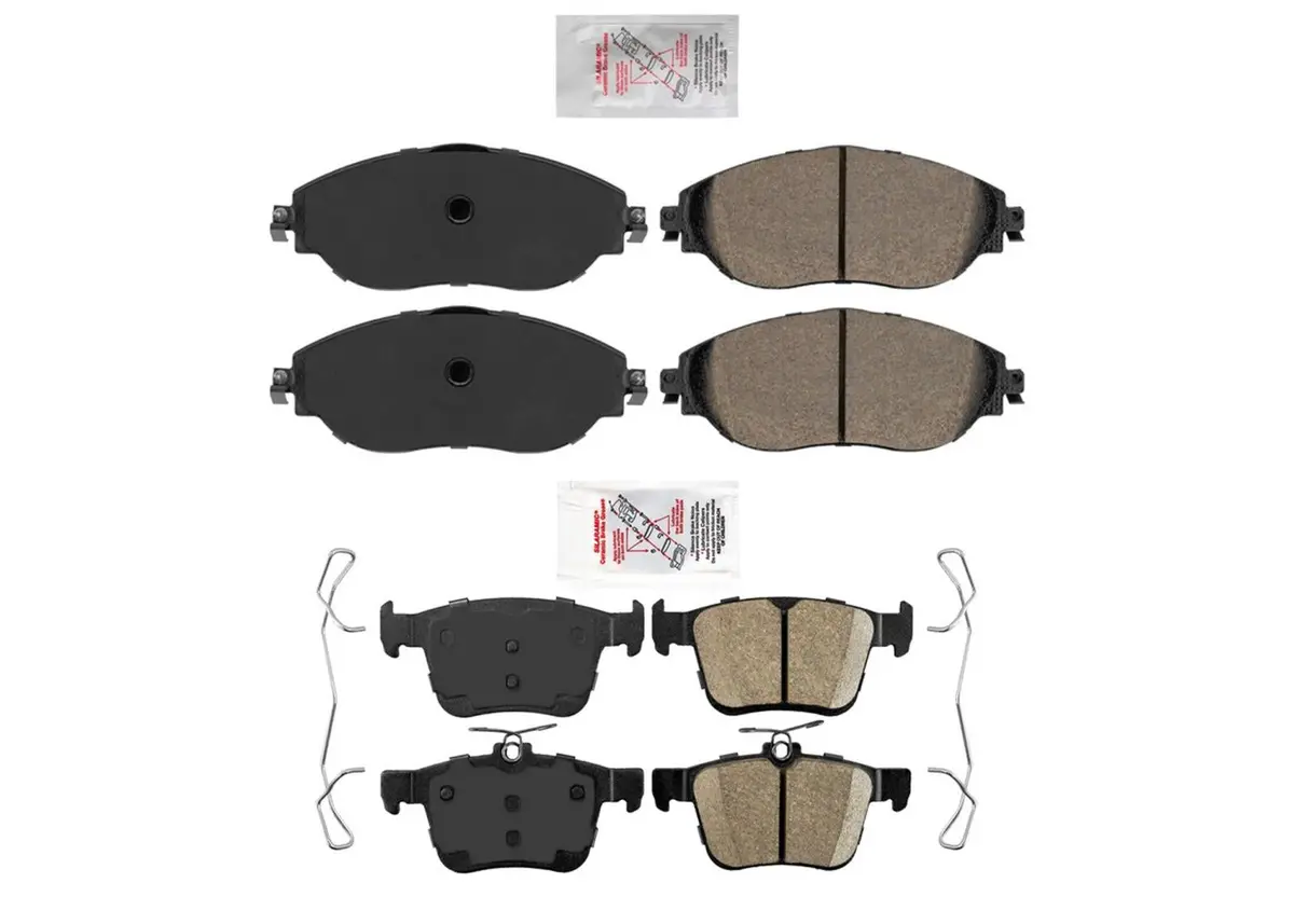 Front & Rear Ame Premium Ceramic Brake Pads For Volkswagen Tiguan 2018-2024 1