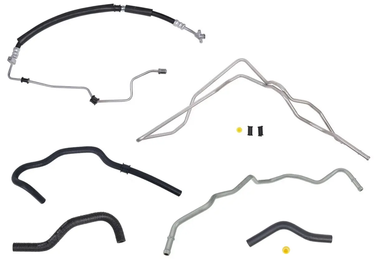 Power Steering Pressure Hose & Return Hose For Honda Accord 08-12 2.4 Automatic 1