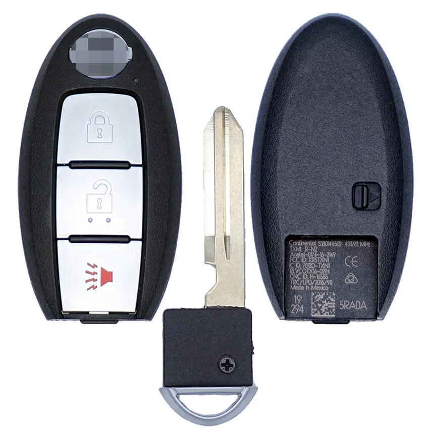 285E3-5Ra0a Kr5txn1 S180144502 Proximity Smart Key 433Mhz Pcf7961m Hitag-Aes 4A Chip For Nissan Kicks Rogue 3 Button 1