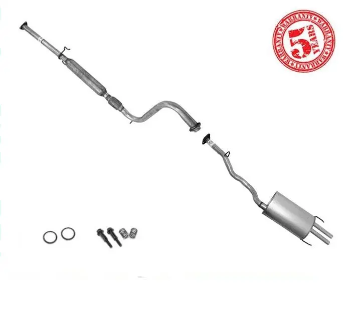 1994-1997 Honda Accord Ex Muffler Exhaust System With Gaskets & 2 Bolt Kit 1