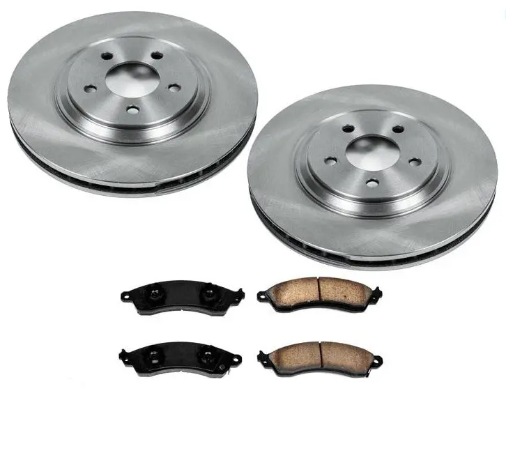 330Mm Front Disc Brake Rotor & Ceramic Brake Pads For Mustang Cobra 1994-2004 1