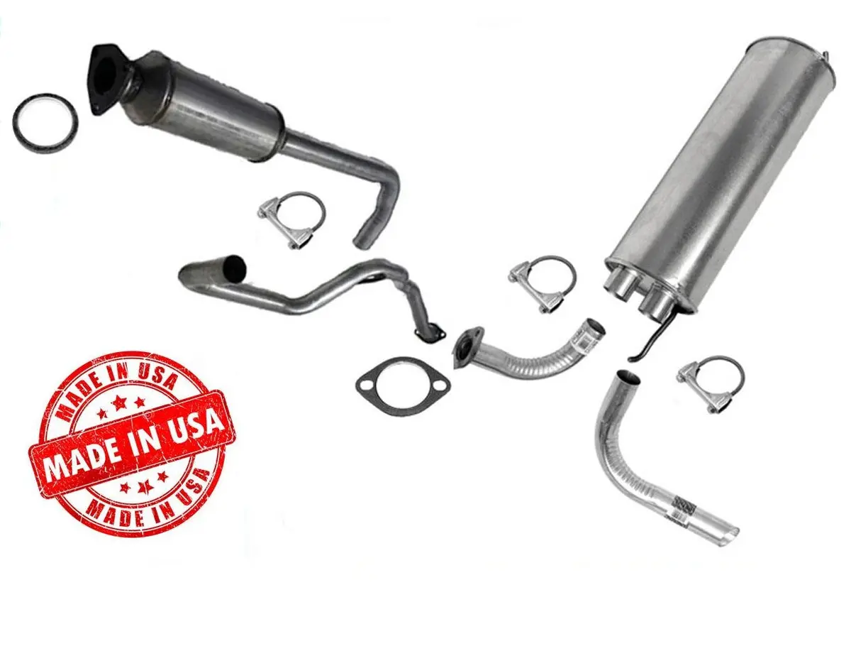 Muffler Exhaust System For 1997 2000 2001 2002 2003 Chevrolet Malibu 3.1L V6 1