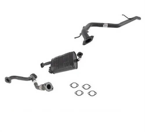 00-04 Rodeo 09/1999-2002 Passport 3.2L Y Flex Muffler Tail Pipe Exhaust System 1