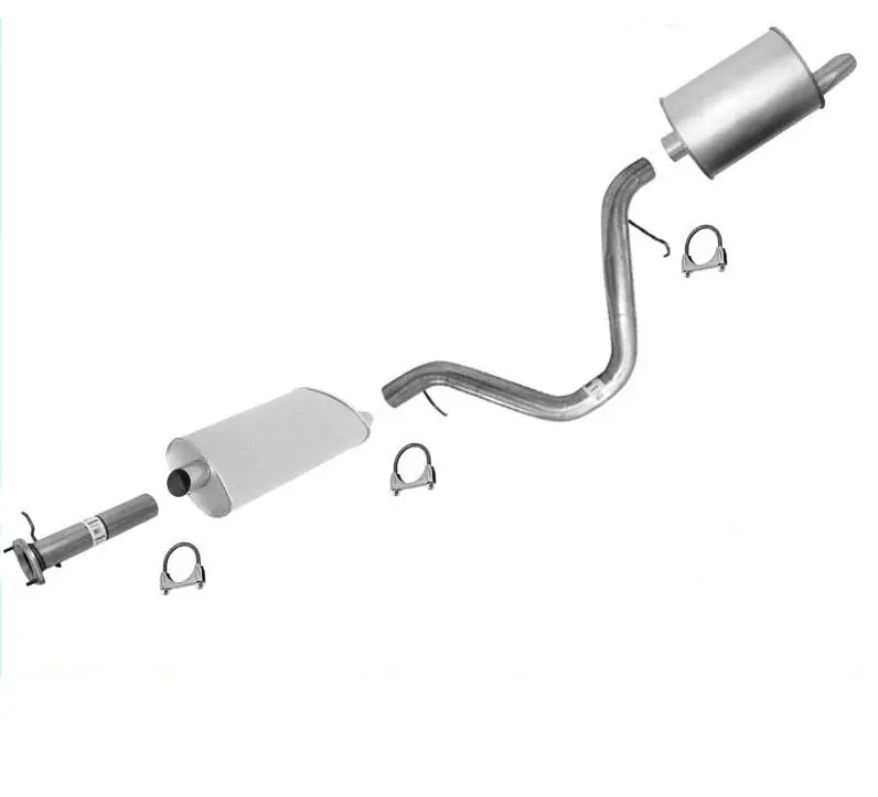 For 2002-2009 Chevrolet Trailblazer 4.2L Ext Long Wheelbase Muffler Exhaust Sys 1
