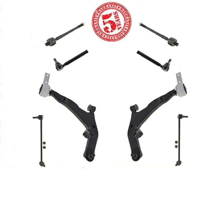 Front Lower Control Arm Ball Joints Tie Rods For 2005 2006 2007 Nissan Murano 1