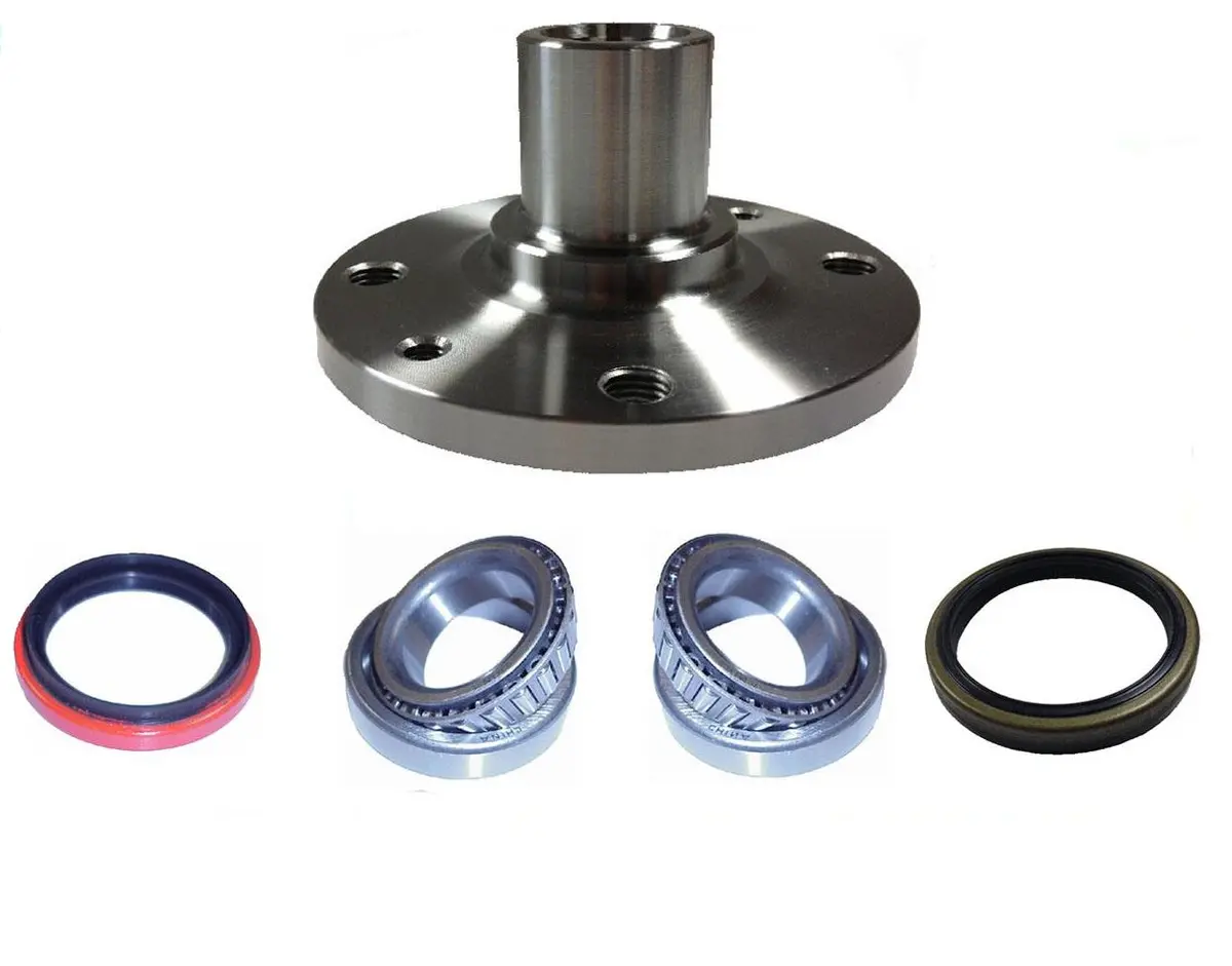 One Front Hub And Wheel Bearing & Seals For Kia Rio 2001-2002 1