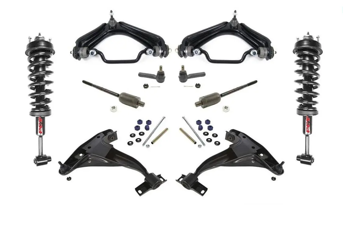 Front Struts Control Arms Tie Rods & Links For Explorer 4Dr V6 2004 To 07/18/05 1