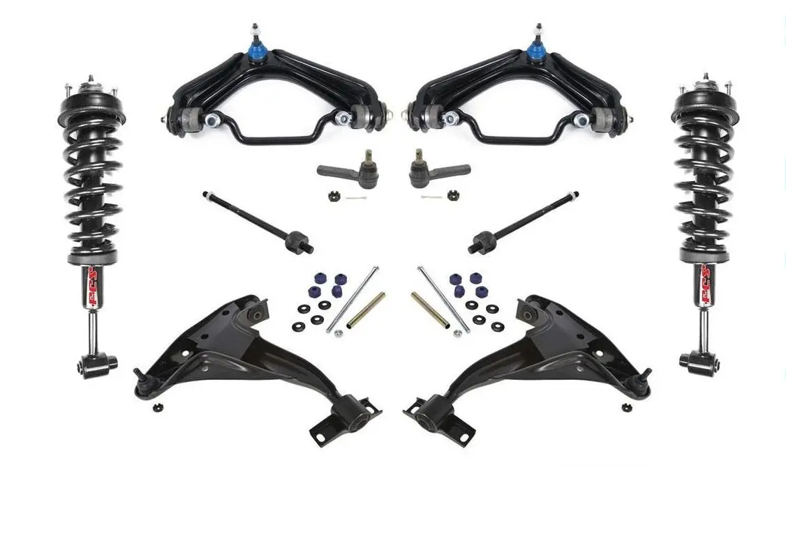Front Struts Control Arms Tie Rods & Links For Explorer 4Dr V8 2004 To 07/18/05 1