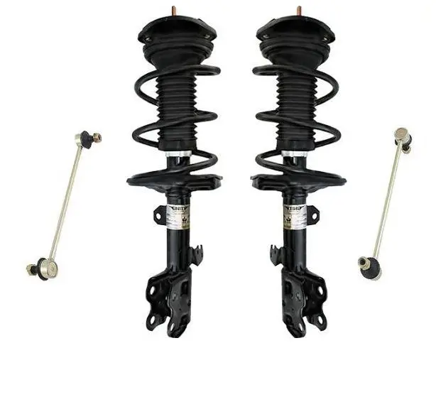 Front Coil Spring Struts Assembly W Stabilizer Links Fits 2004-2009 Toyota Prius 1