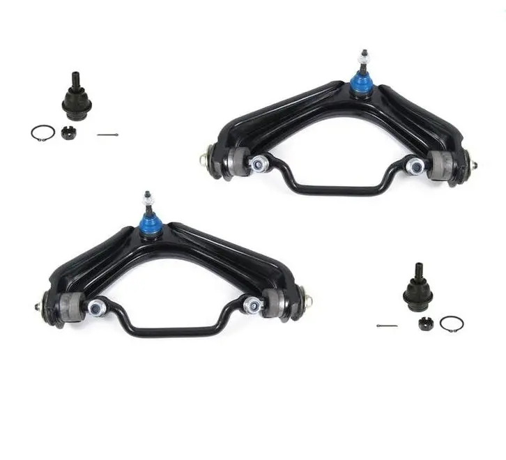 Fits 03-05 Lincoln Aviator (2) Uppercontrol Arm & Lower Ball Joints 4Pc Kit 1