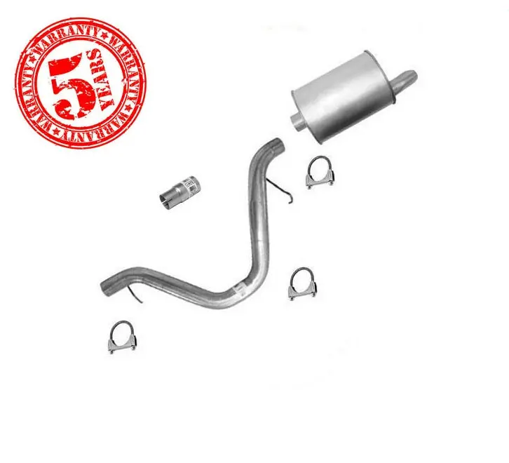 For 01-09 Chevrolet Trailblazer 4.2L Rear Axle Tail Pipe With Muffler Clamps 1