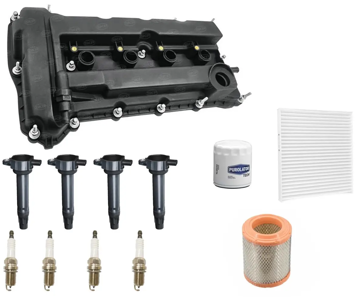 Engine Valve Cover Ignition Coils Tune Up Kit For Jeep Compass 2.4L 2011-2017 1