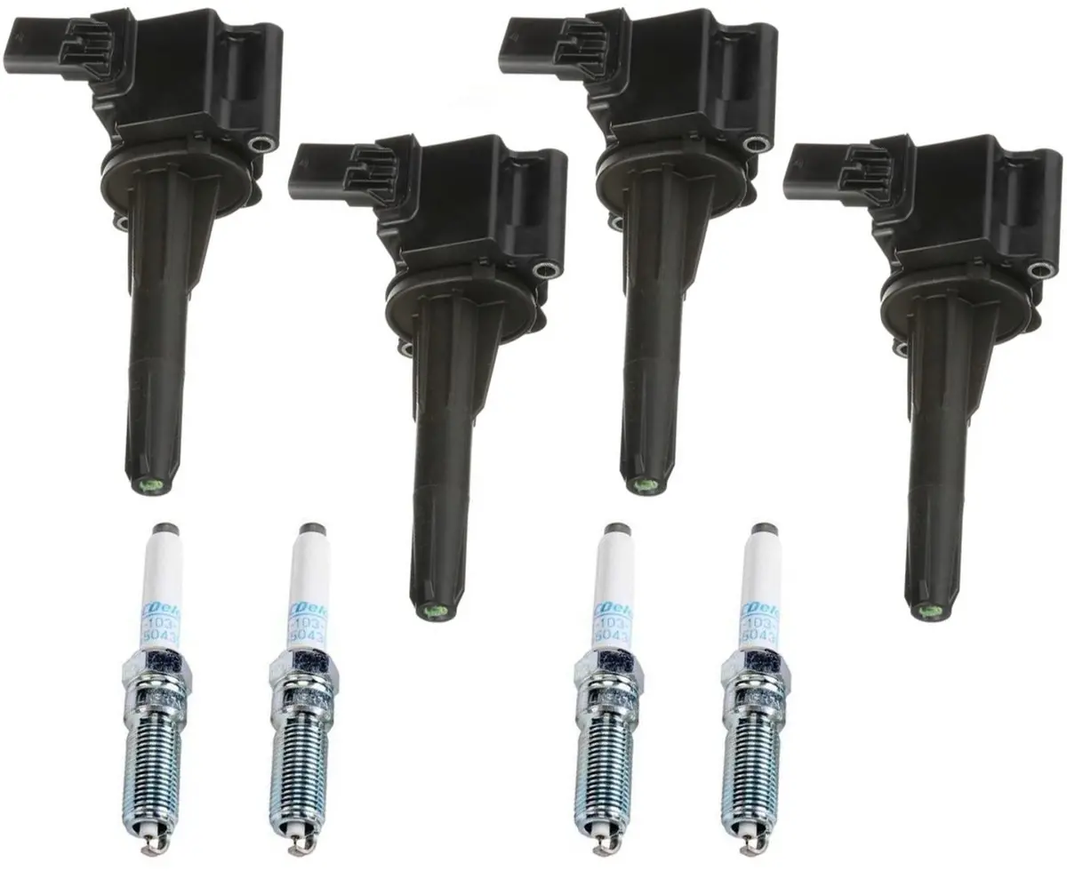 Direct Ignition Coils & Iridium Spark Plugs For Gmc Acadia 2.0L 2020 2021 2022 1