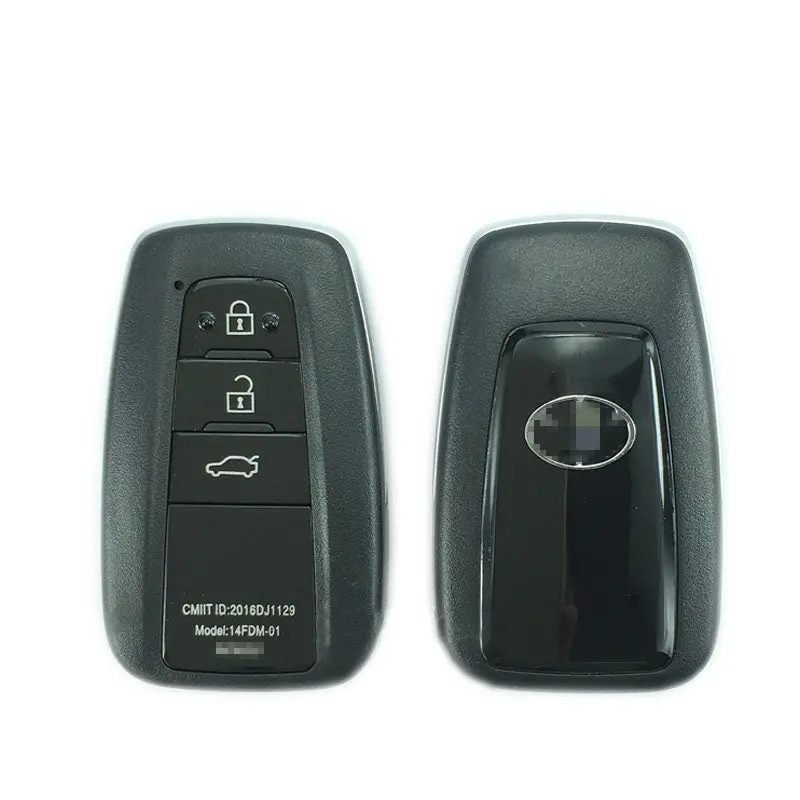 3 Button Smart Key Shell Case For Toyota  2018- Fit For Lonsdor K518 Kh100 Pcb Control 1