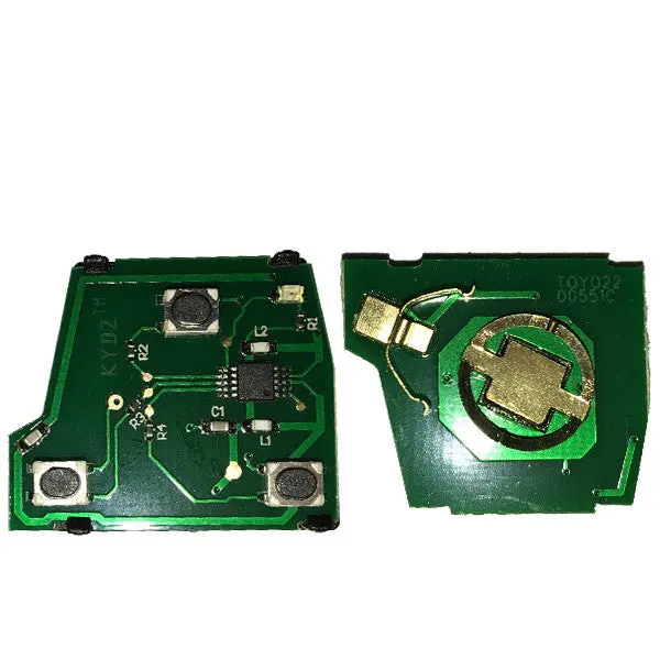 2+1 Buttons 315 Mhz Remote Interior Set For Toyota - Hyq1512v 2