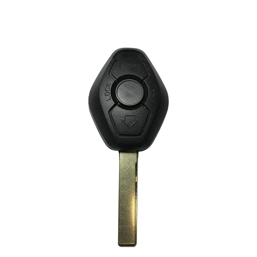 2 Buttons Remote Key For Bmw Ews - 315Mhz 434Mhz Changeable Frequency 1