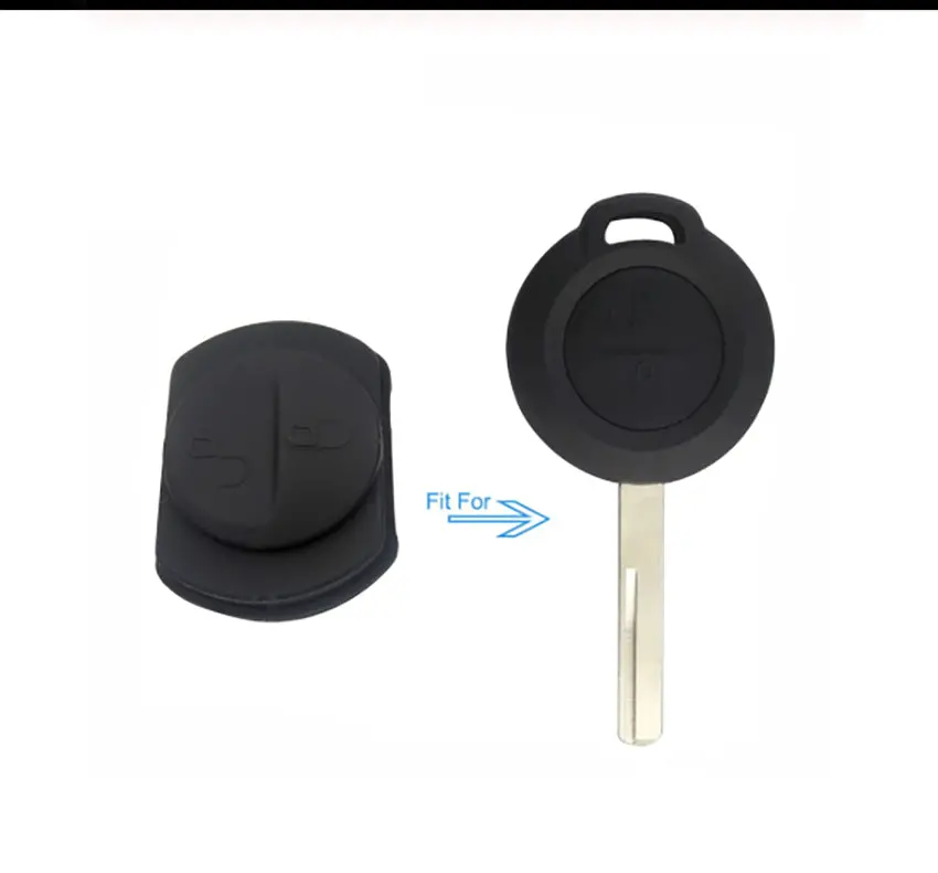 2 Buttons Rubber Pad For Mitsubishi 10 Pcs 1