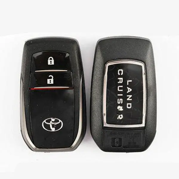 2 Buttons Smart Key Shell For Toyota Cruiser Support Original Key Board Vvdi / K518 Smart Key Board - Pack Of 5 1