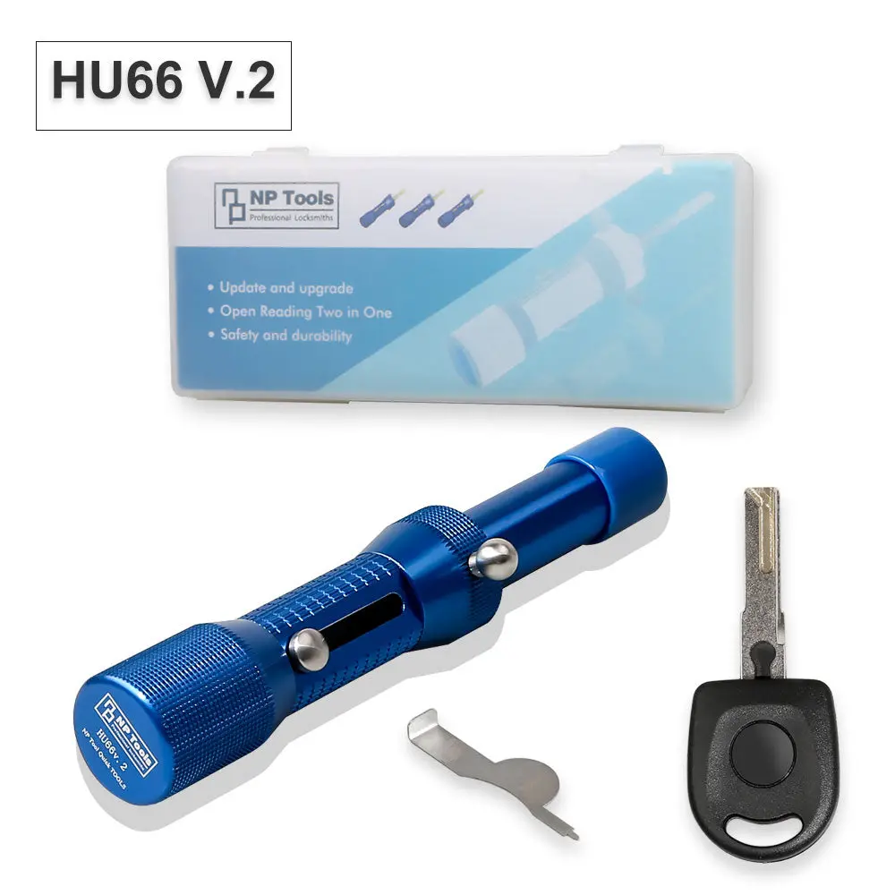 2In1 Hu66 V.2 Np Tools Quick Open Tool Locksmith Turbo Decoder For Audi Vw 1