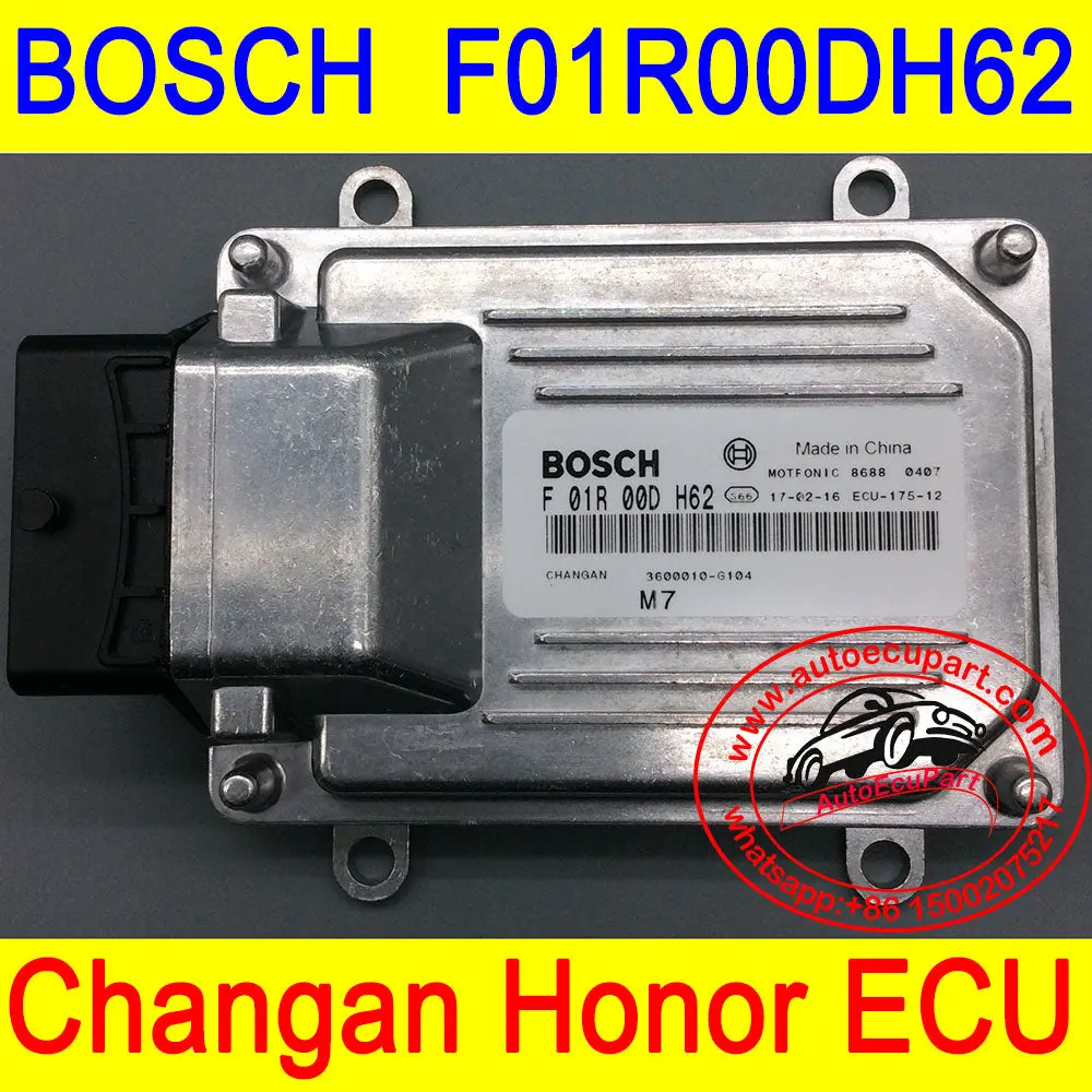 New Engine Computer Bosch M7 Ecu For  Changan  Honor F 01R 00D H62/ F01r00dh62 3600010G104 1