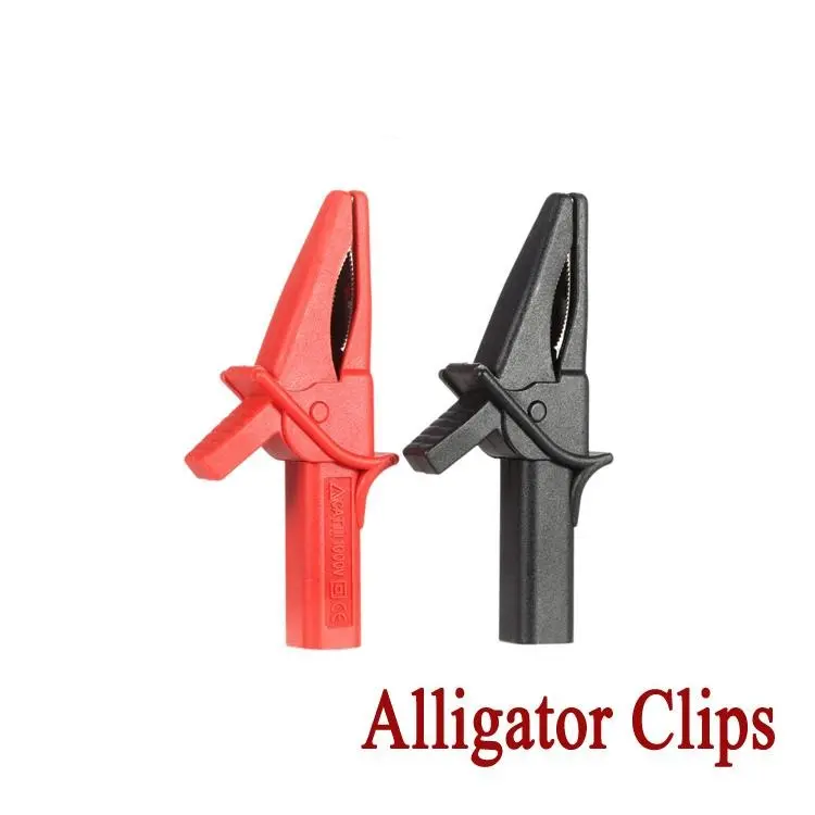 2Pcs/Kit Hantek Ht18a Crocodile Clip Large Dolphin Electric Gator Clamp For Digital Usb Oscilloscope 1