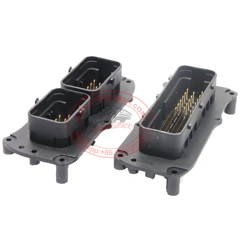 2Pcs/Set 89Pin + 52Pin Connector Female For Bosch Edc7 Ecu 1