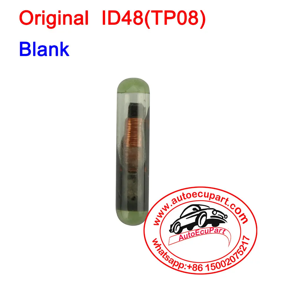 5Pcs Tp08 Original Virgin Id48 Transponder Chip Glass (Id-48) 1