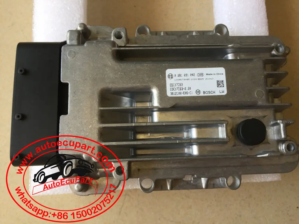 Original New Bosch Edc17c63 Ecu 0281031042 Engine Computer For Great Wall Wingle 2.8Tc (0 281 031 042) 1