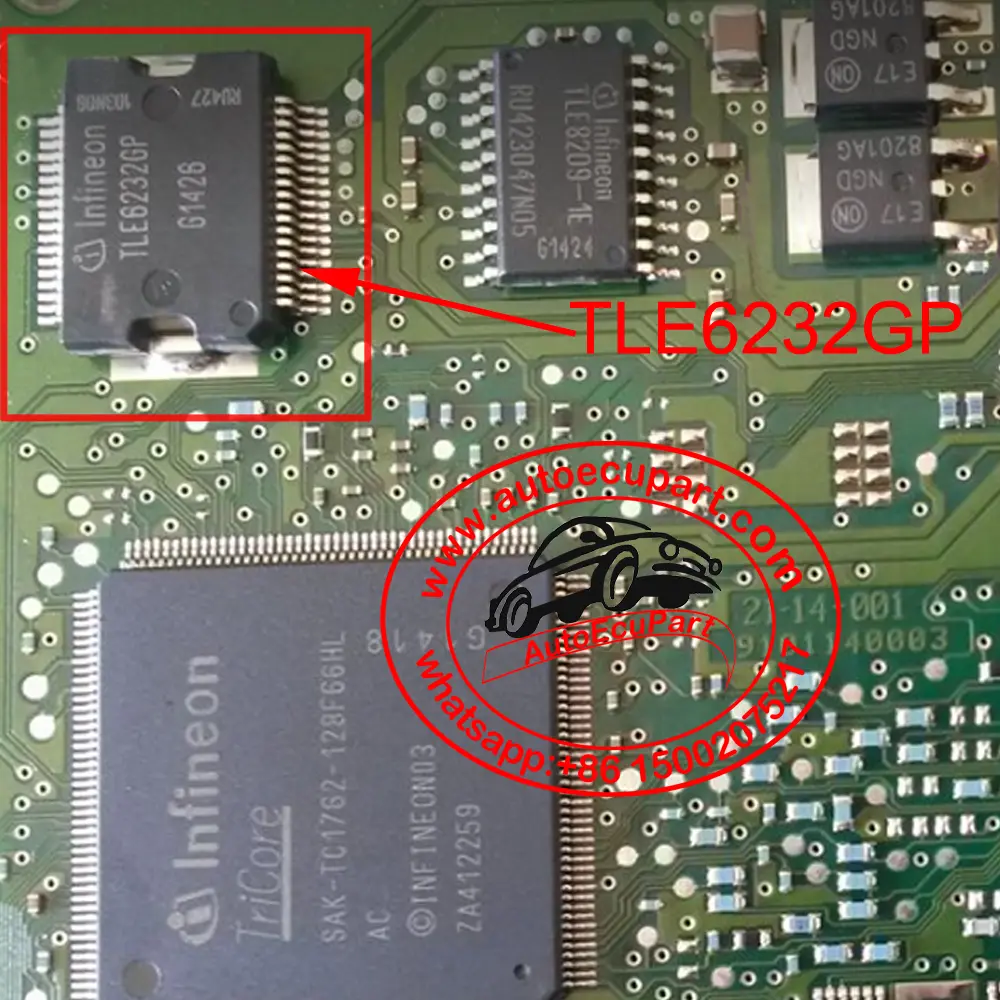 5Pcs Tle6232gp Tle62326p Original New Automotive Engine Computer Injector Driver Ic Component 1