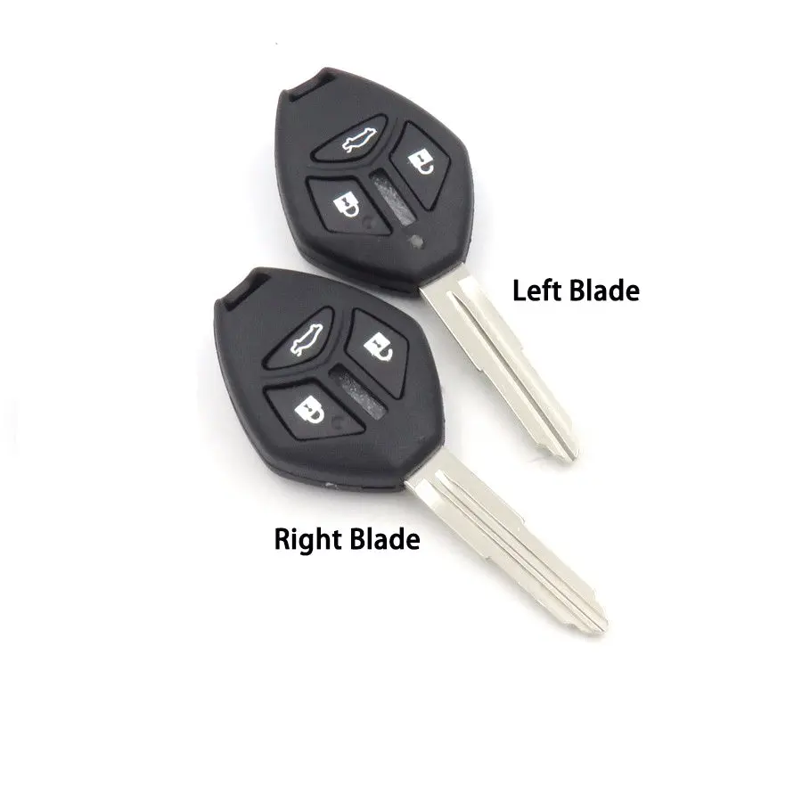 3 Button Remote Key Shell Case For Mitsubishi Lancer Outlander Endeavor Galant 1