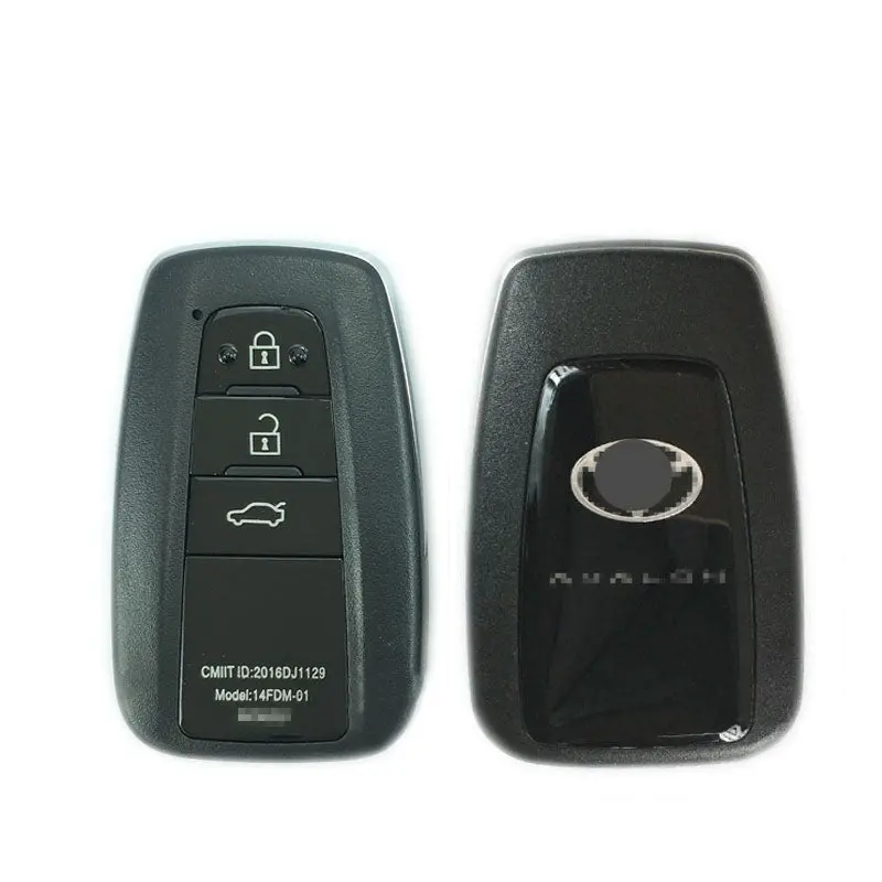 3 Button Smart Key Shell Case For Toyota Avalon 2018- Fit For Lonsdor K518 Kh100 Pcb Control 1
