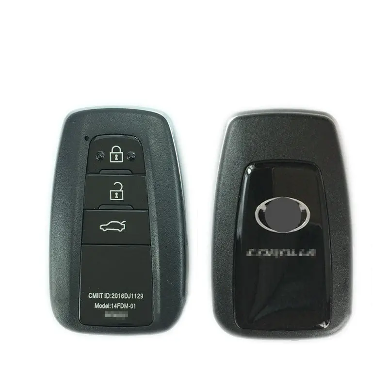 3 Button Smart Key Shell Case For Toyota Corolla 2018- Fit For Lonsdor K518 Kh100 Pcb Control 1