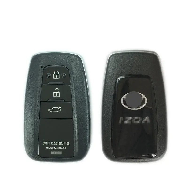 3 Button Smart Key Shell Case For Toyota Izoa 2018- Fit For Lonsdor K518 Kh100 Pcb Control 1