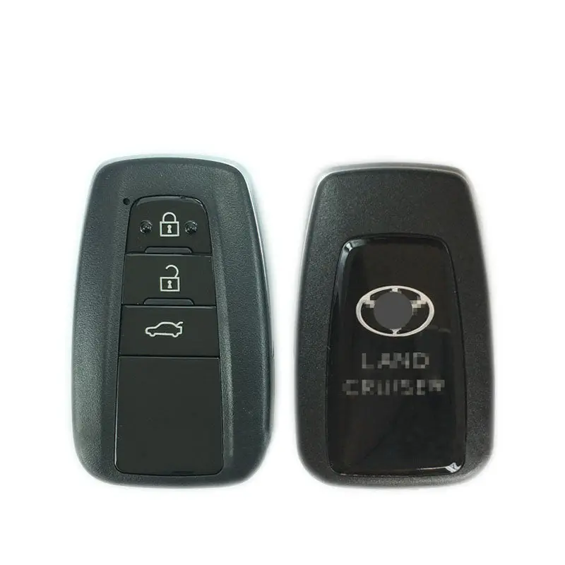 3 Button Smart Key Shell Case For Toyota Land Cruiser 2018- Fit For Lonsdor K518 Kh100 Pcb Control (No Words: D14fdm-01) 1