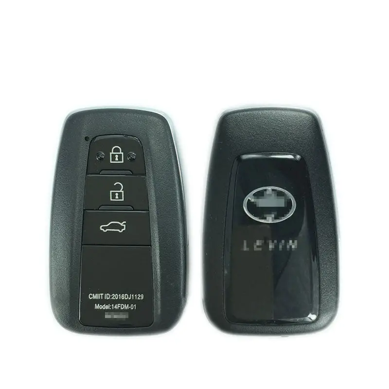 3 Button Smart Key Shell Case For Toyota Levin 2018- Fit For Lonsdor K518 Kh100 Pcb Control 1
