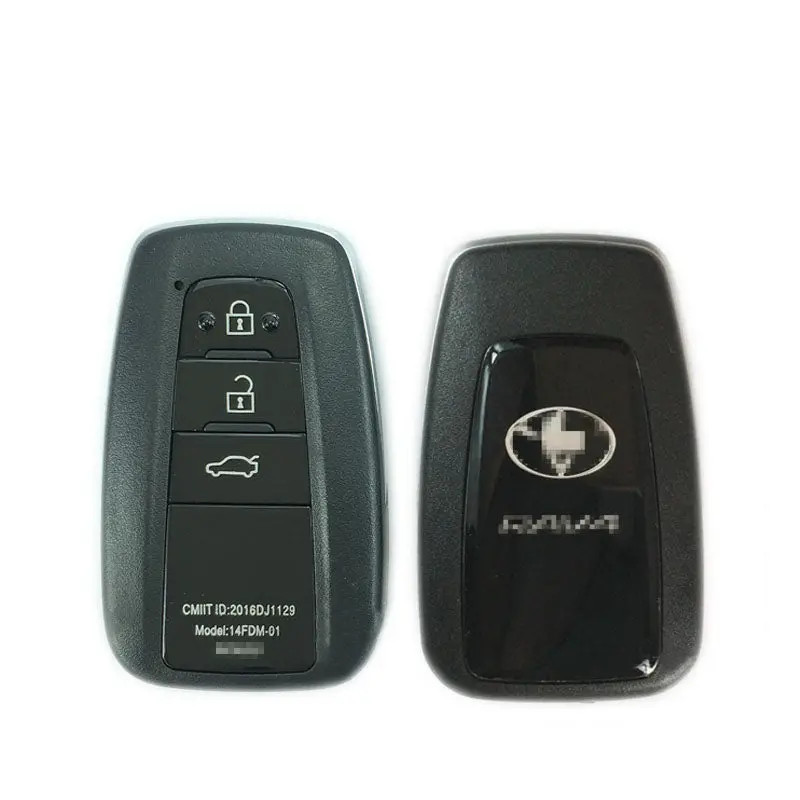 3 Button Smart Key Shell Case For Toyota Rav4 2018- Fit For Lonsdor K518 Kh100 Pcb Control 1