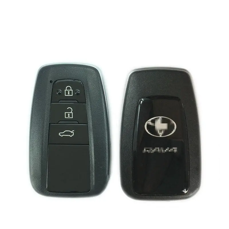 3 Button Smart Key Shell Case For Toyota Rav4 2018- Fit For Lonsdor K518 Kh100 Pcb Control (No Words: D14fdm-01) 1