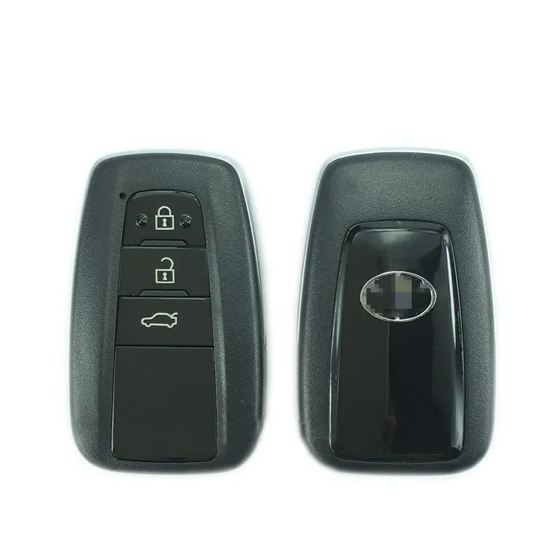 3 Button Smart Key Shell Case For Toyota 2018- Fit For Lonsdor K518 Kh100 Pcb Control (No Words: D14fdm-01) 1