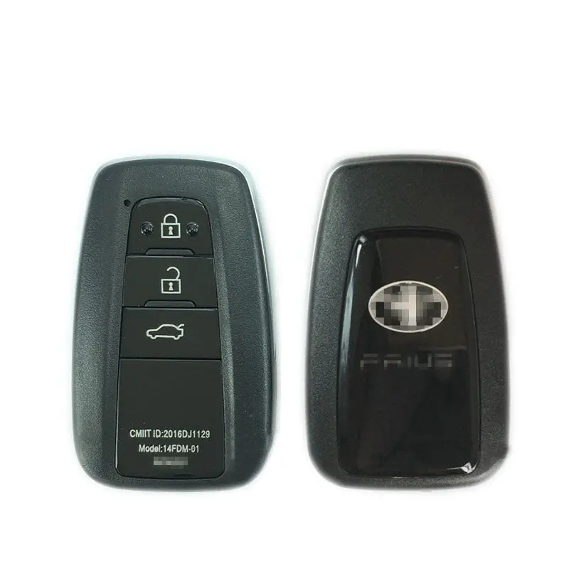 3 Button Smart Key Shell Case For Toyota Prius 2018- Fit For Lonsdor K518 Kh100 Pcb Control 1