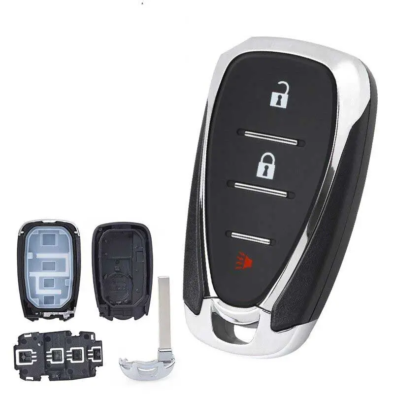3 Button Smart Remote Key Case Shell Cover Fob For Chevrolet Spark Sonic Equinox 1