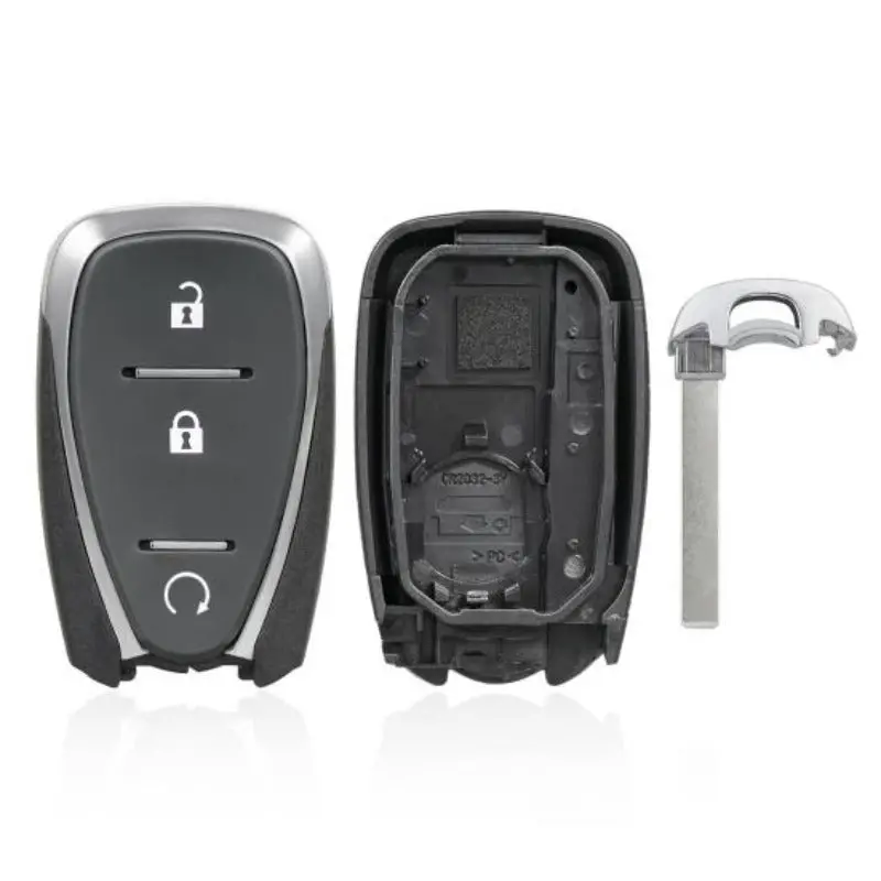 3 Buttons Remote Key Shell Smart Fob Case For Chevrolet  2017-2020 1