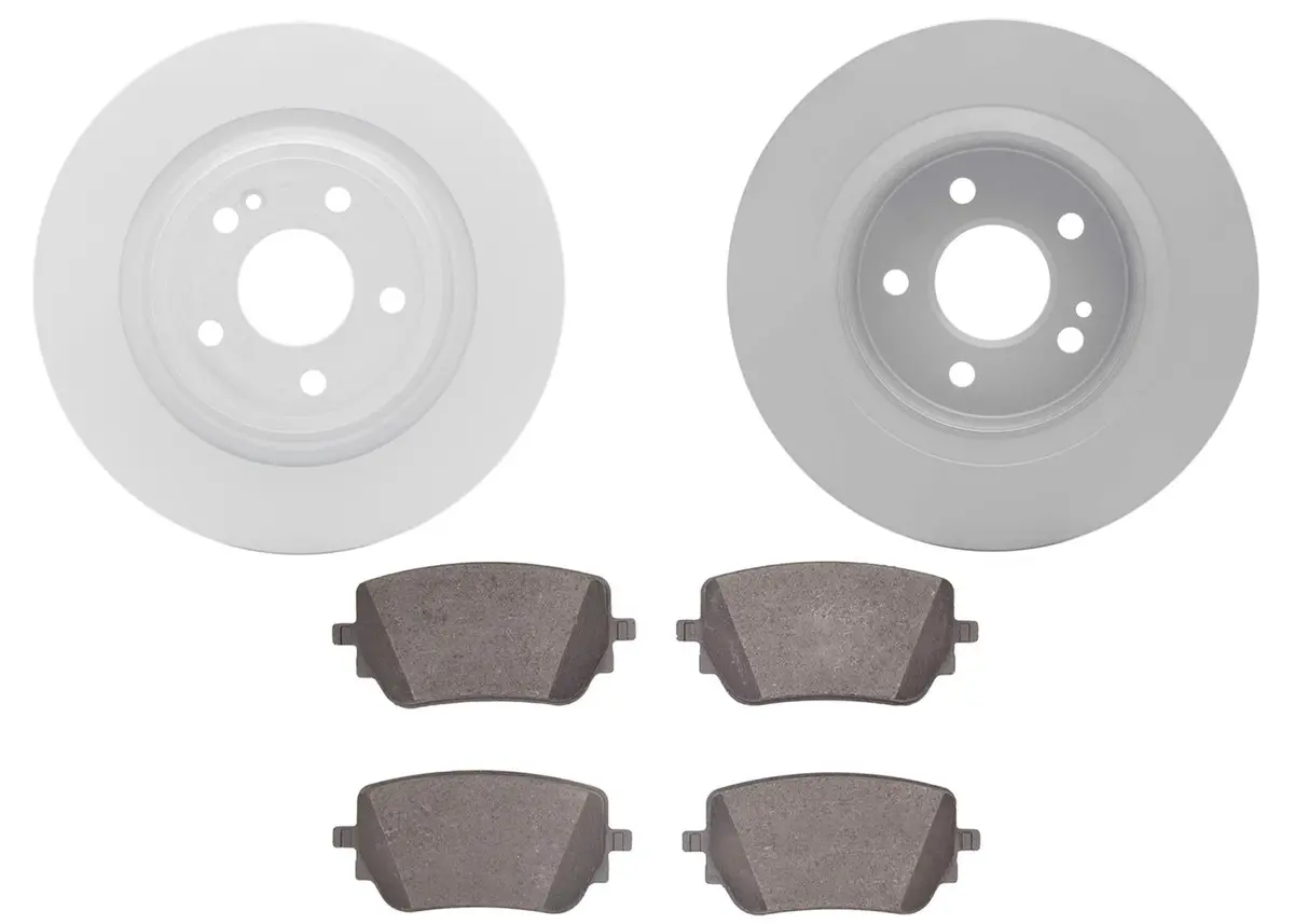 302Mm Rr Coated Brake Disc Rotors Brake Pads For Mercedes Benz Glb250 2020-2025 1