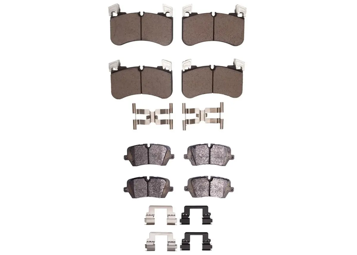 Front Rear Ceramic Disc Brake Pads For Land Rover Discovery 2018 2020 2022 2023 1