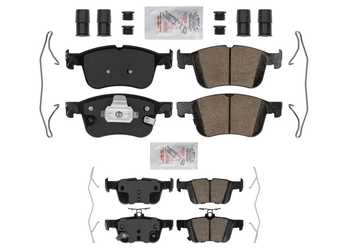 Front & Rear Disc Brake Pads For Ford Bronco Sport 2021 2022 2023 2024 1