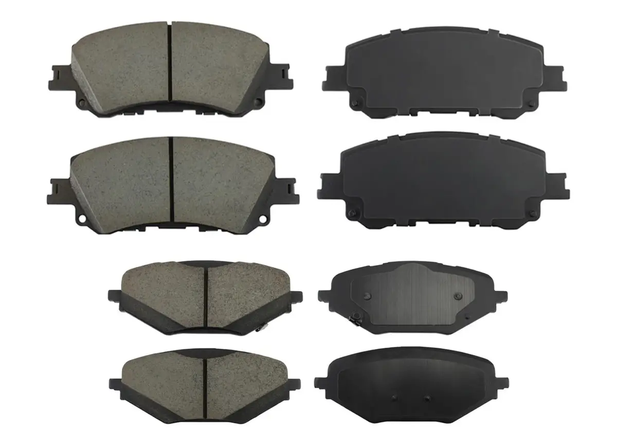 Front Rear Ceramic Disc Brake Pad Set For Mazda Cx-90 Gs Gs-L Gt Gt-P 2024 2025 1