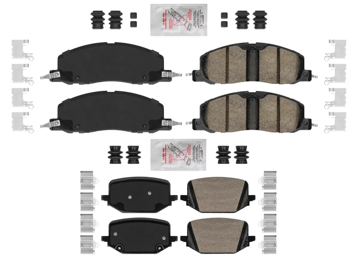345Mm Ame Front & Rear Ceramic Disc Brake Pads For Ford Explorer 2020-2025 1