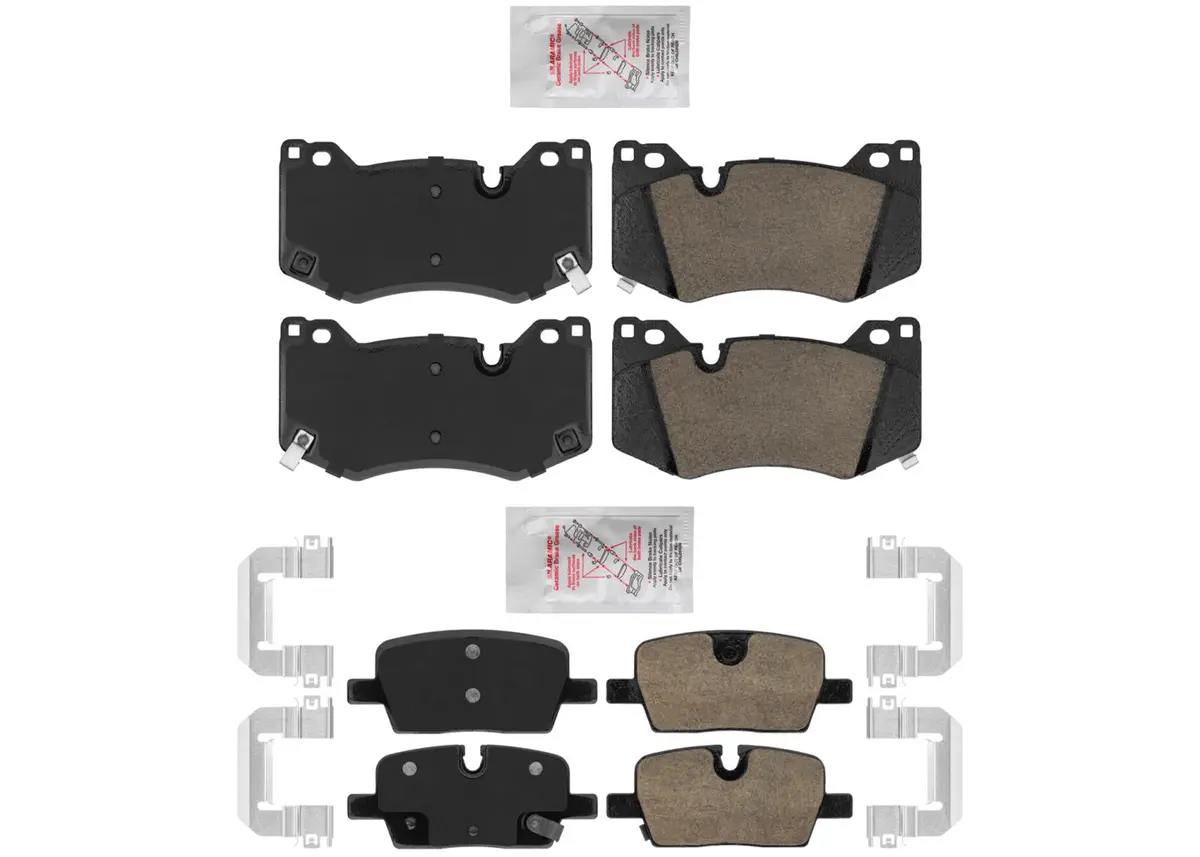 Front & Rear Ceramic Disc Brake Pads For Cadillac Ct4 Type V 2021 2022 2024 2.7 1