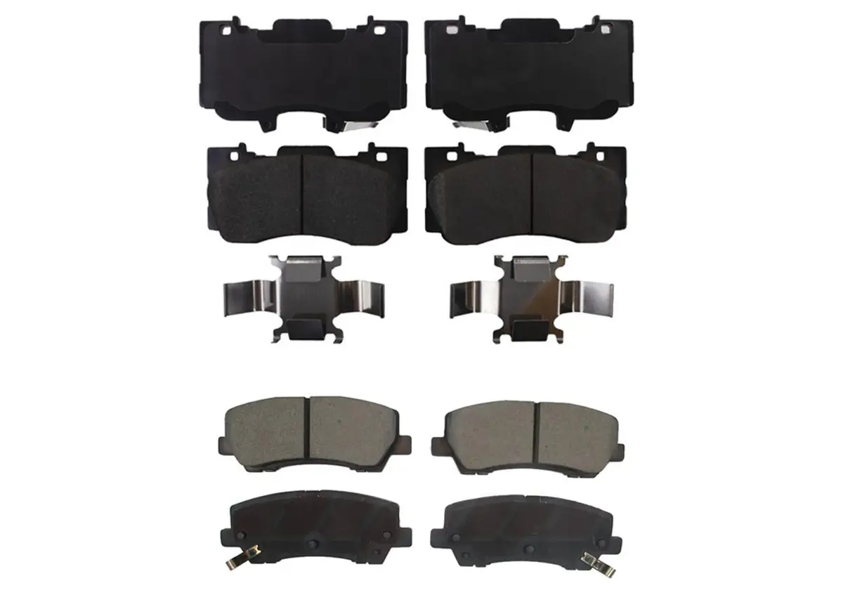 Front & Rear Ceramic Brake Pads For Ford Mustang Gt 4 Piston 352Mm 2022-2023 1